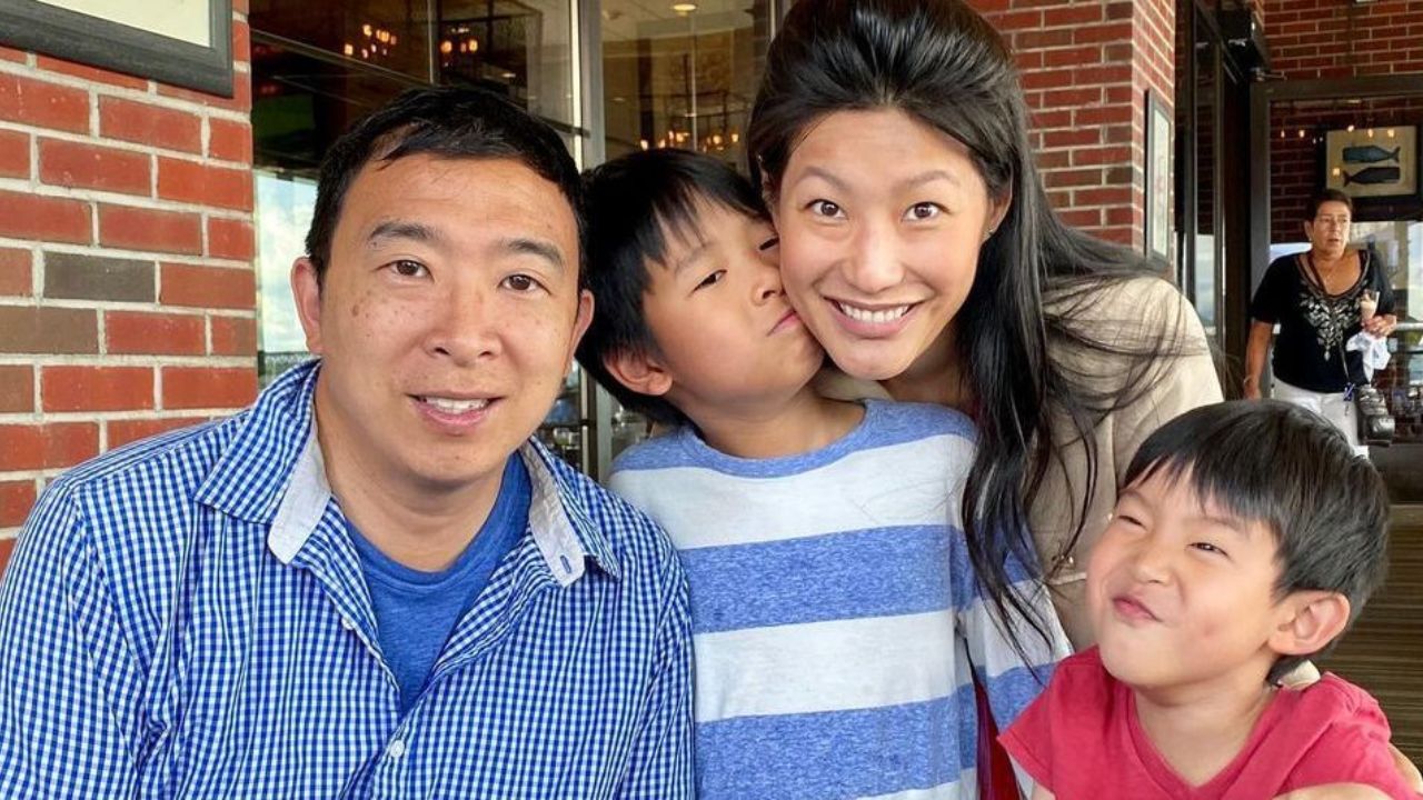 Andrew Yang Family