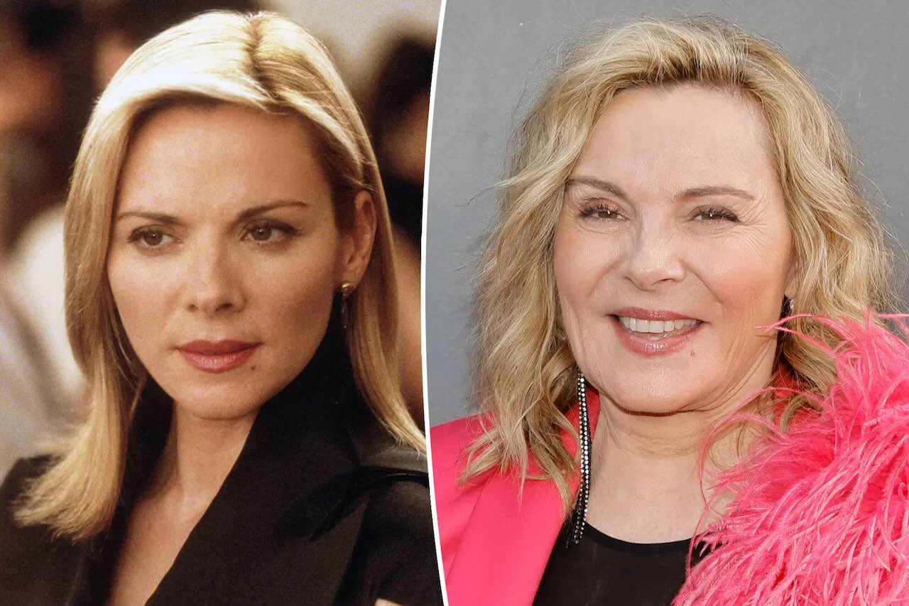 Kim Cattrall Young vs Today