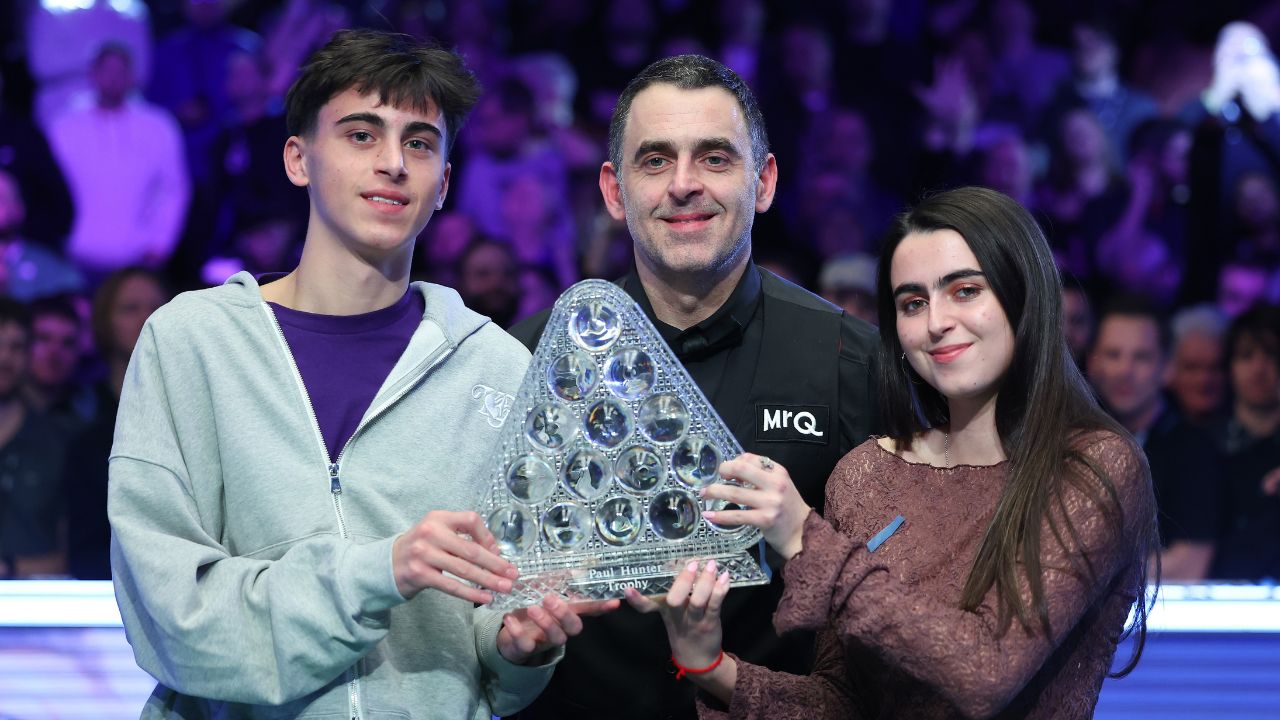 Ronnie O'Sullivan award